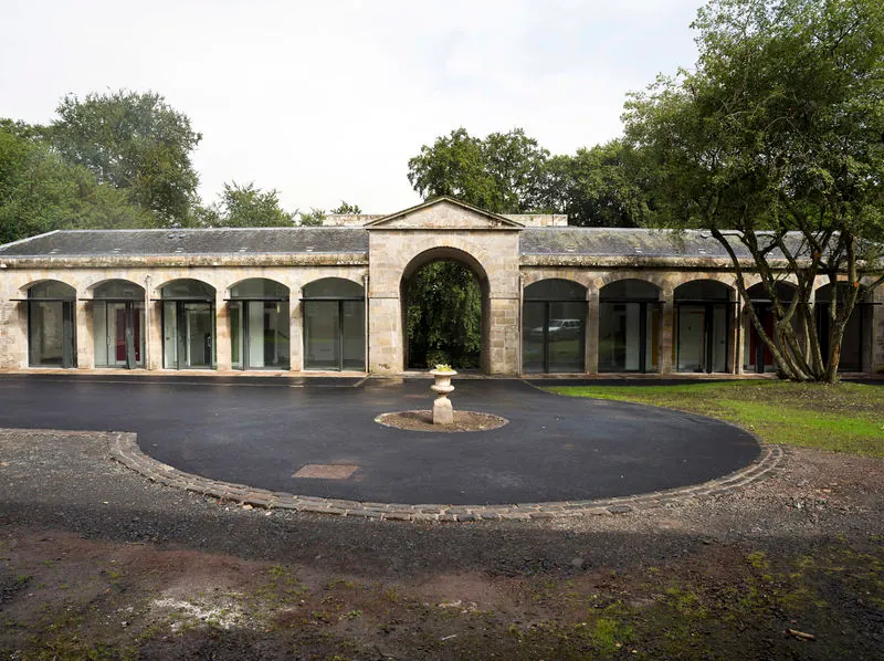 The Haining Coach House Studios, detail